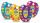 Colorino vízfesték 12 darabos palettán + ecsettel 15660
