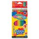 Colorino színes háromszögletű ceruza (12db) + arany-ezüst - 54706