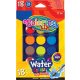 27- Vízfesték Colorino 23mm 18 darabos + ecset - 54737