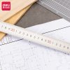 Vonalzó Deli fém PRO 30 cm DEL08463
