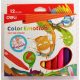 Deli ColorEmotion Jumbo kerek filctoll készlet (12db) - 10800