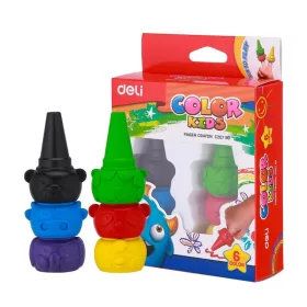 Deli 6-os zsírkréta Color Kids 20790