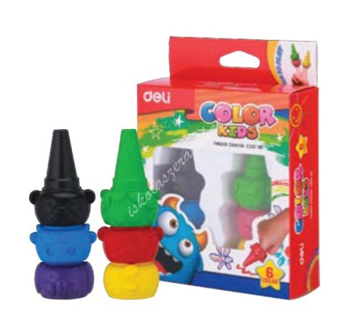 Deli 6-os zsírkréta Color Kids 20790