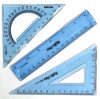 Vonalzó szett Deli hajlítható 15 cm - 6204