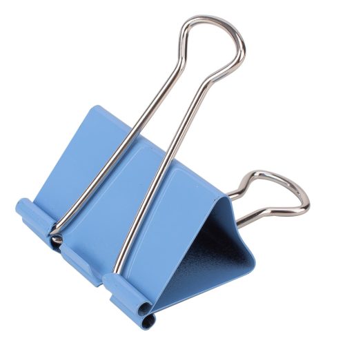 Binder kapocs színes 51 mm, Deli, 12 darabos