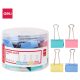 Deli binder kapocs színes 41 mm