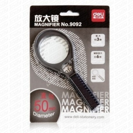 Deli kézi nagyító 50/45 mm 9092