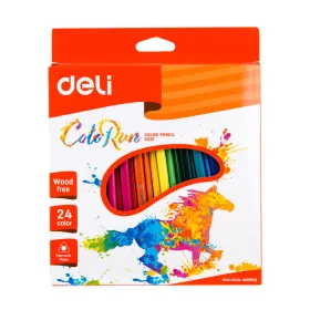   Deli Colorun háromszögletű színes ceruza készlet (24db) - C00120