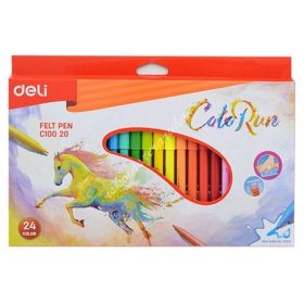 Deli Colorun filctoll készlet (24db) - 10020