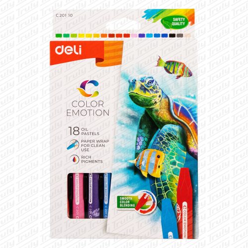 08- Olajpasztell Deli 18-as hatszögletű Color Emotion - C20110