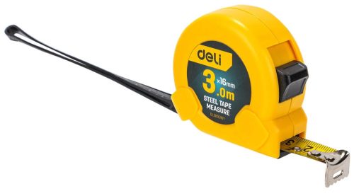 14- Mérőszalag fém Deli 3m