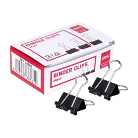 08- Binder kapocs Deli 19 mm - 38565