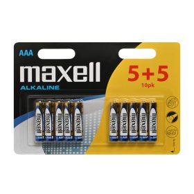 13- Elem mikro Maxell LR3 AAA - 5+5 darabos