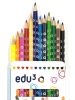 Edu3 színes háromszögletű ceruza (12db)  - 1201012