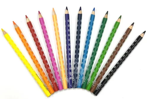 Edu3 Jumbo színes háromszögletű ceruza (12db) - 1231012
