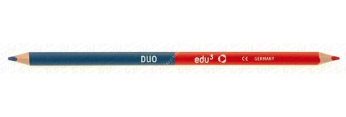 Edu3 piros-kék háromszögletű ceruza