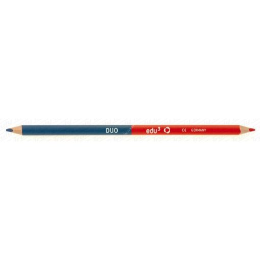 Edu3 piros-kék háromszögletű ceruza