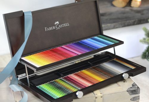 Faber-Castell Polychromos színes ceruza fa dobozban (120db) - 117513