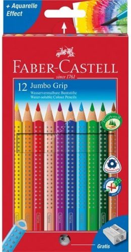 Faber-Castell Grip Jumbo színes ceruza (12db)