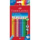 Faber-Castell Grip Jumbo színes ceruza (12db)