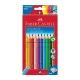 Faber-Castell Grip Jumbo színes ceruza (12db)