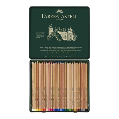 Faber-Castell Pitt pasztell színes ceruza 24db fémdoboz (112124)