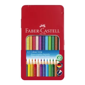 Faber-Castell Grip színes ceruza fém dobozban (12db)