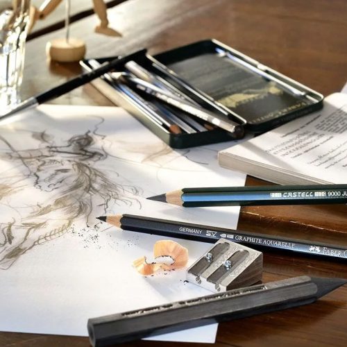 Faber-Castell Pitt grafitceruza 11db fémdoboz (112972)