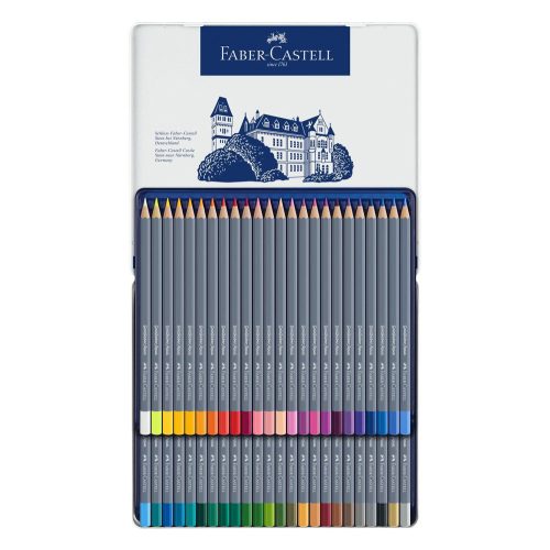 Faber-Castell Gold Faber Aqua akvarell ceruza 48db fémdoboz (114648)