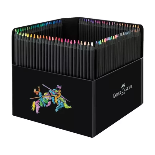 18 - Színes ceruza Faber-Castell Black Edition 100db készlet - 116411