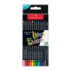 Faber-Castell Black Edition színes háromszögletű ceruza (12db) - 116412