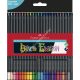 Faber-Castell Black Edition háromszögletű színes ceruza (24db)
