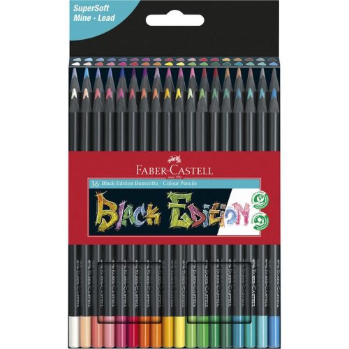 Faber-Castell Black Edition színes ceruza 36 darabos - 116436