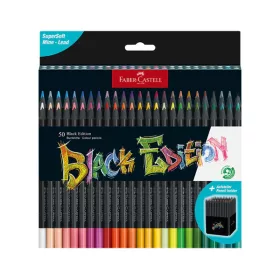   18 - Színes ceruza Faber-Castell Black Edition 50db készlet - 116450