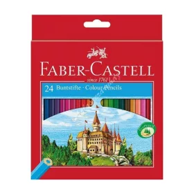 Faber-Castell Vármintás színes ceruza (24db)
