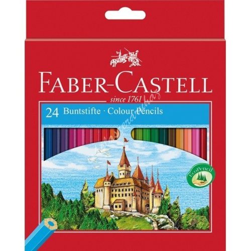 Faber-Castell Vármintás színes ceruza (24db)