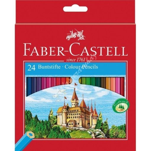 Faber-Castell színes ceruza 24 darabos vármintás