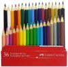 Faber-Castell színes ceruza 36 darabos vármintás - 120136