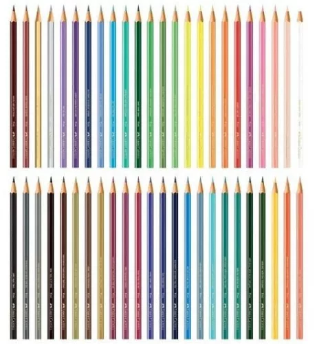 Faber-Castell színes ceruza 48 darabos, vármintás - 120148