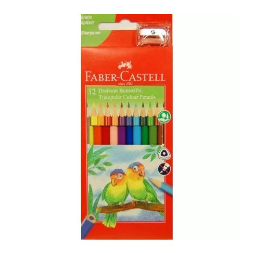 Faber-Castell színes ceruza készlet 12 ECO