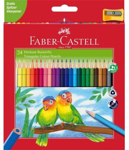 Faber-Castell színes ceruza 24 darabos, papagáj - 120524