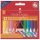 Faber-Castell Grip Jumbo radírozható zsírkréta 12-es