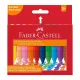 Faber-Castell Grip Jumbo radírozható zsírkréta 12-es