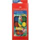 Faber-Castell vízfesték 12 színű nagygombos