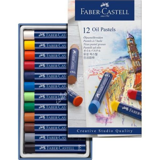 Faber-Castell 12 darabos olajpasztell