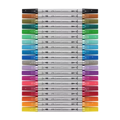 17- Filc Faber-Castell csillámos 20 darabos - 151108