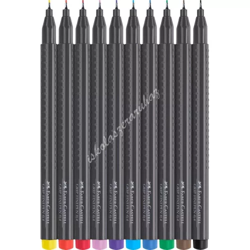 Tűfilc Faber-Castell 10 darabos készlet - 151610