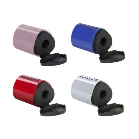 Faber-Castell mini Grip egylyukú hegyező - 4 színben
