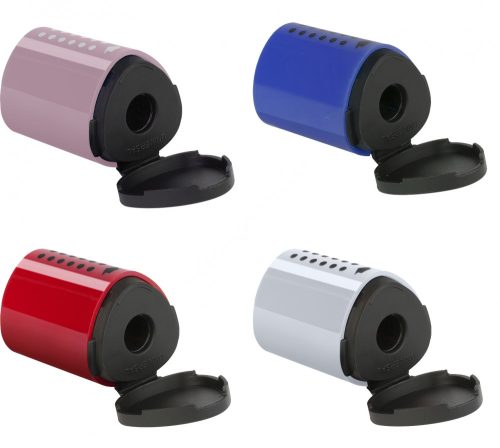 Faber-Castell mini Grip egylyukú hegyező 4 színben NEW
