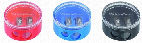 Faber-Castell kerek kétlyukú hegyező